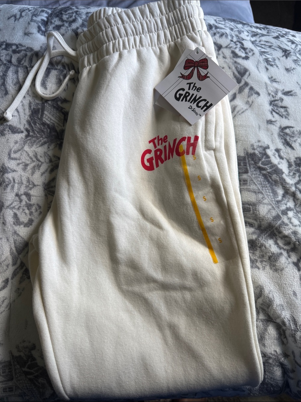 Cream Jogger Sweatpants